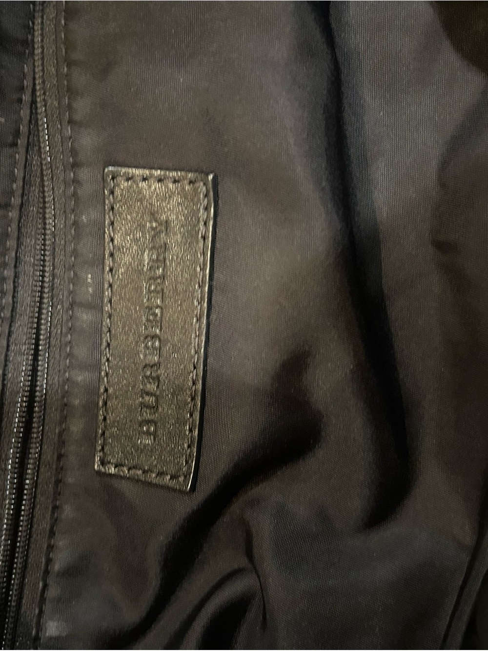 BURBERRY Black/Gray Supernova Check Nylon Buckleigh Tote Bag - Picture 7 of 10